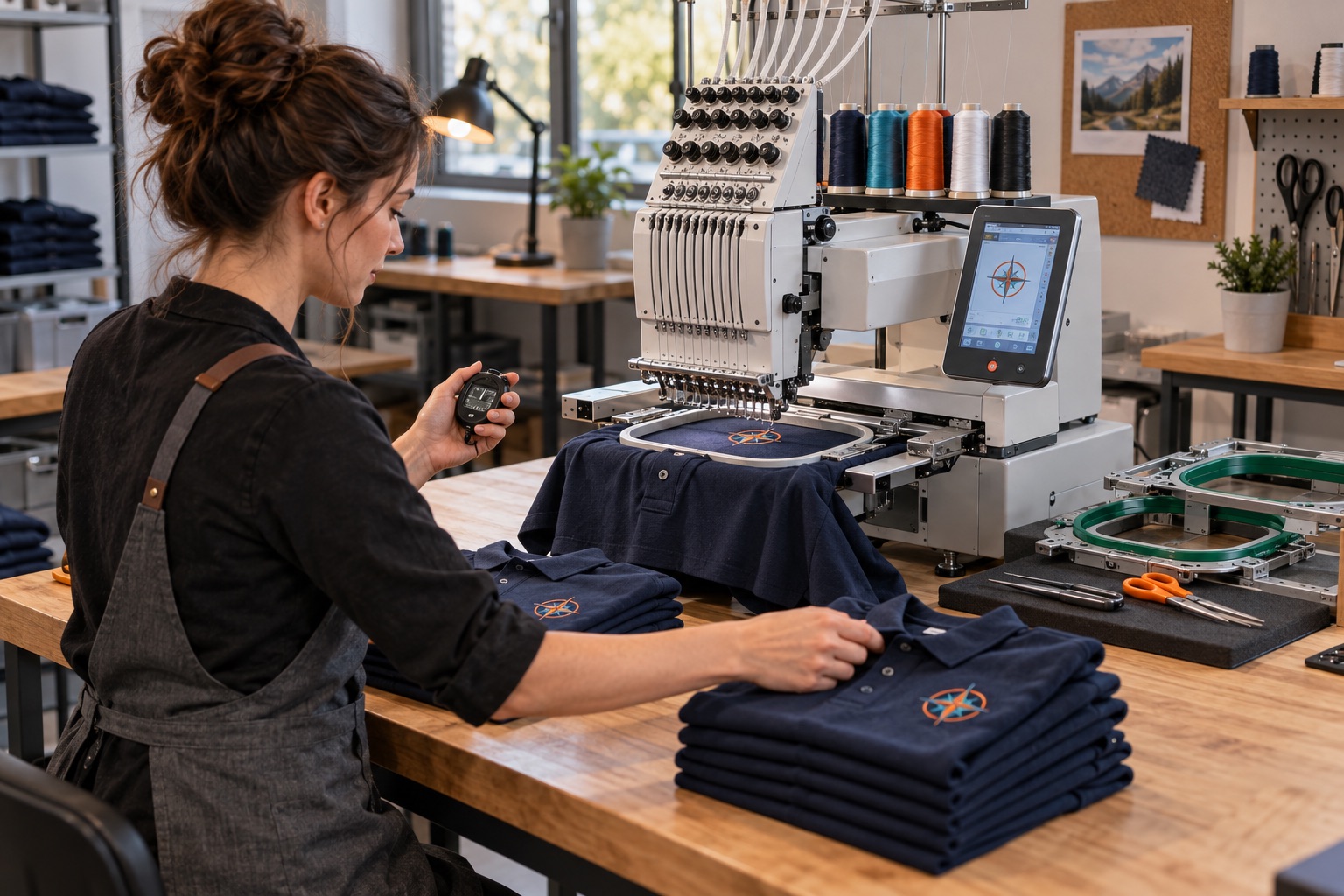 How to Calculate Embroidery Production Capacity