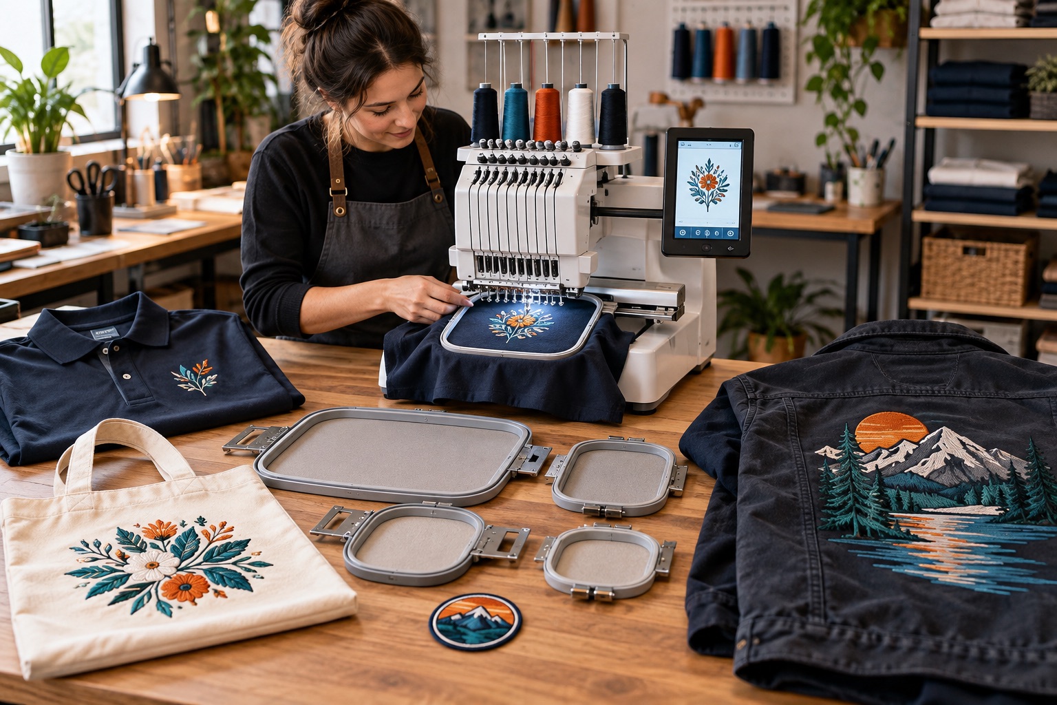 How to Choose an Embroidery Machine Working Area