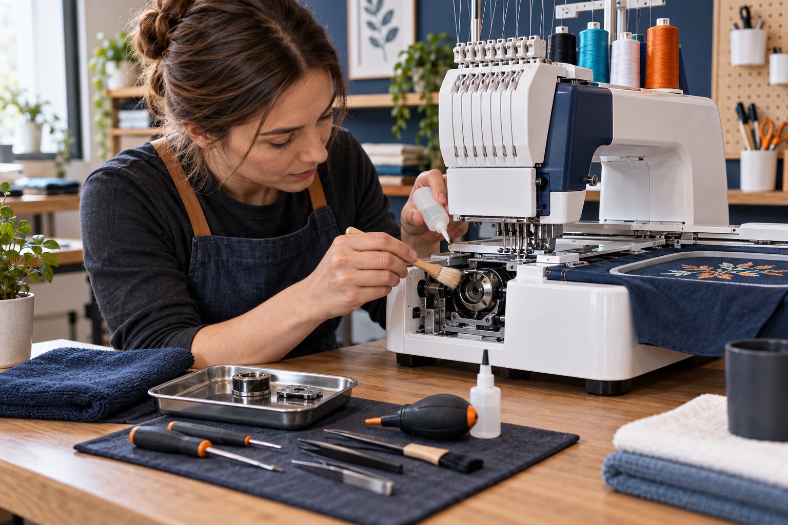 Daily Embroidery Machine Maintenance Checklist