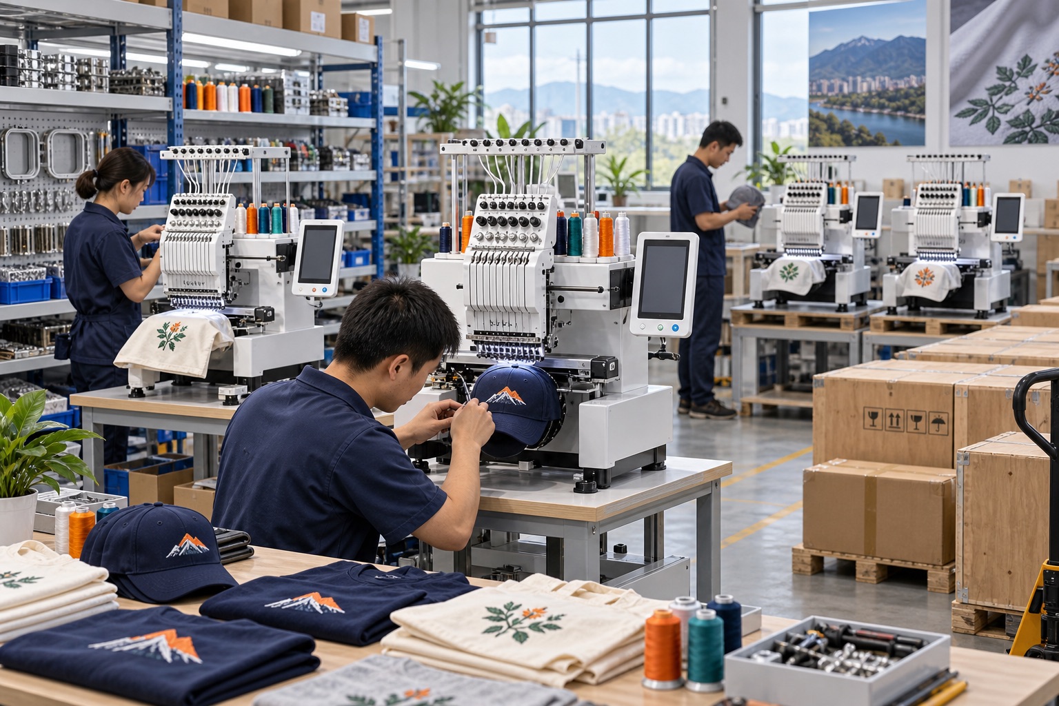 Why Source Embroidery Machines from Zhuji?